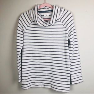 Lou & Grey cowl neck sweatshirt pull over medium